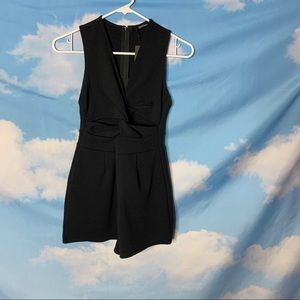 Boohoo- Black Romper size 4